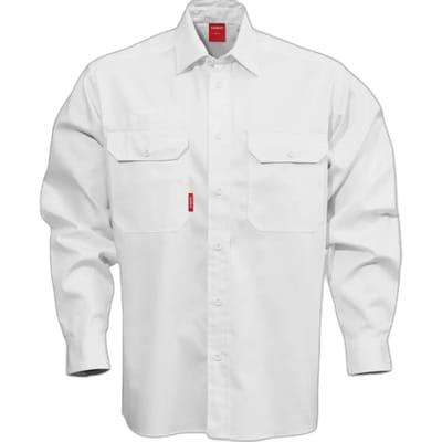 Katoenen shirt met lange mouwen Fristads 7386 BKS