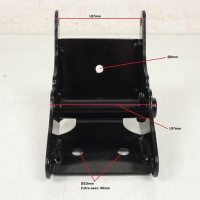 Support moteur Berceau pour moto Rieju 50 Spike 1998 à 2003 0/000.980.5001 Neuf