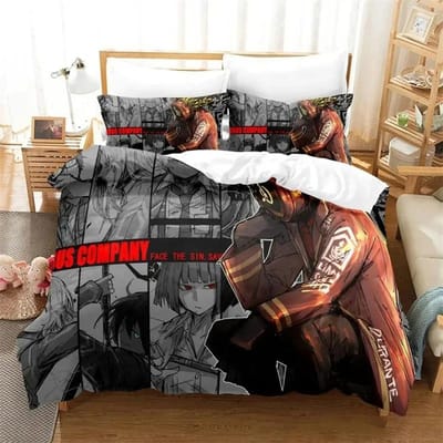 Anime Game Limbus Company Beddengoedsets voortreffelijke beddengoedset dekbedovertrek beddekbedset luxe verjaardagscadeau 70x133cm 2pcs