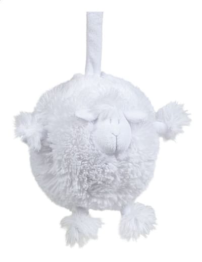 Quax - Wolly Schaap - Muziekdoosje - Muziekknuffel - Wit
