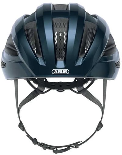 Fietshelm ABUS MACATOR midnight blue M - 52-58 cm - blauw - Geschikt voor gebruik op elektrische fietsen - stadsfietsen - 300 g