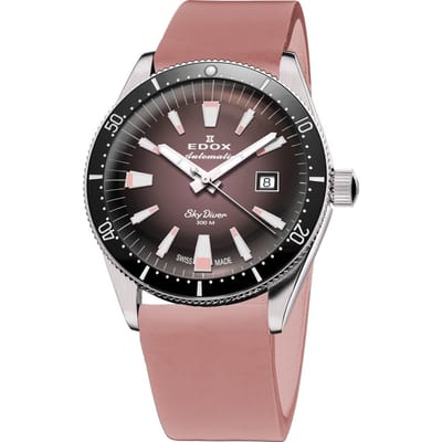 Edox Skydiver 80131-3NC-NDRO Horloge