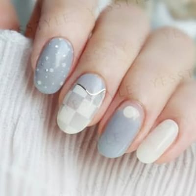 Lunacaca - Snowy Bear Nails Art Stickers 24 pcs
