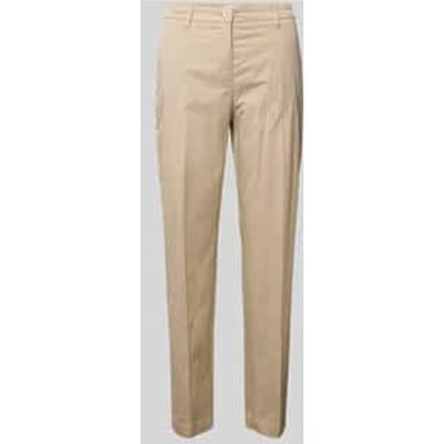 Stoffen broek met vouw model 'KRISS'
