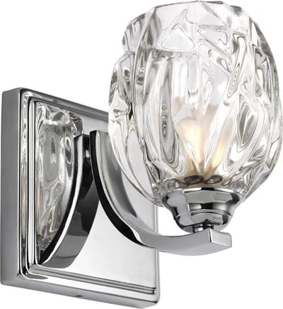 Feiss LED Badkamerarmatuur Kalli | 3W 3000K 300Lm 830 | IP44 | Dimbaar | Polished Chrome