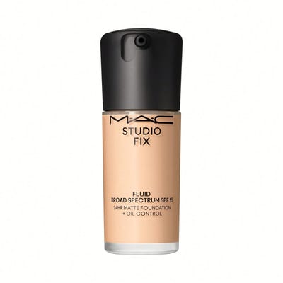 Mac Studio Fix Fluid SPF15 NC16 30ml – Foundation, 24-Hour Wear, For Oily Skin, NC16, SPF 15, Suitable For Daily Makeup Routine