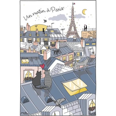 Theedoek - toits de paris Winkler