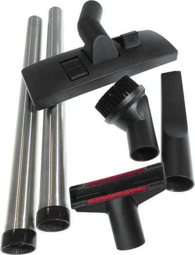 35mm Dparts stofzuiger accessoirekit - Geschikt voor Kärcher Bosch Siemens Miele Inventum - Stofzuigermondstuk zuigmond onderdelen hulpstukken opzetstukset