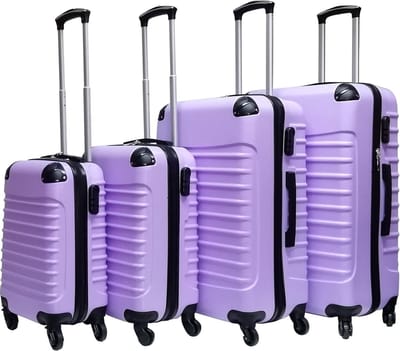 Quadrant 4 delige ABS Kofferset - Lichtpaars