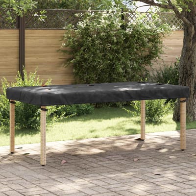 vidaXL - Tafel - Dekking - 202 - x - 92 - x - 15 - cm - Stof - Rechthoekig - Waterdicht