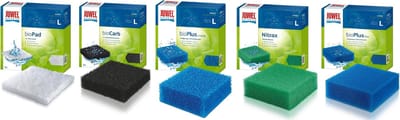 Juwel filterpatronen set - Large - (L) - 5 soorten - Sponzen - Aquarium - Aquarium filtermateriaal - voor Juwel Rio 300 & Vision 260