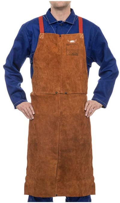 Weldas Schort Lava Bruin Lengte ca. 107 x Breedte ca. 80 cm - 44-7142 W