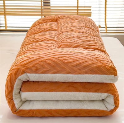 Opvouwbare Matras - Gast Matras - Comfortabel Slapen - 10 Cm Dik - 90 X 200 cm - Grijs