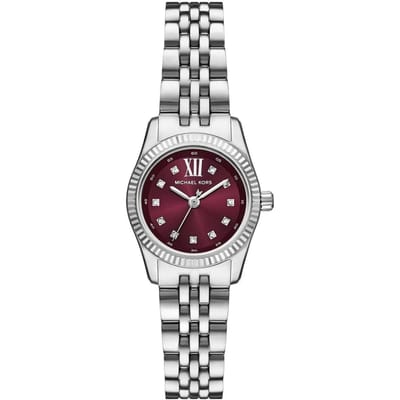 Montre à bracelet analogique Michael Kors MK4968 pour femme argenté
