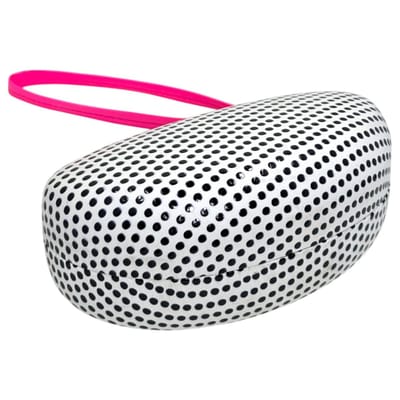 Dailygoods- Brillenkoker XL - Modieuze Hardcase met Fluwelen Binnenkant - Kliksluiting - Afneembare Draaglus - Perfecte Bescherming - Ideaal voor Zonnebrillen - Brillenetui