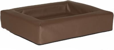 Topmast Hondenbed Hondenmand Hondenbed  Hondenkussen Bruin Leatherlook 60x50 cm