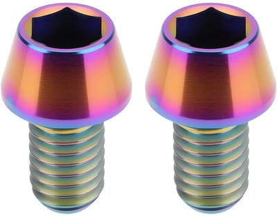 Dailygoods- Zeskant Schroeven M6x10mm - 2 Stuks - Compatibel met Fietsen - Bevestiging voor Fietsonderdelen - Veilig en Duurzaam - Geschikt voor Diverse Fietstypes - Fietsschroeven