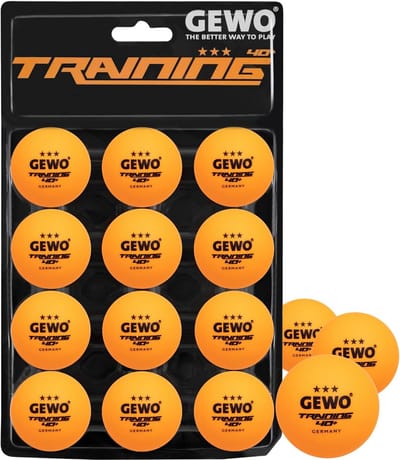 Hoogwaardige 3 Sterren Tafeltennisballen 40 mm voor Training - 12 Stuks