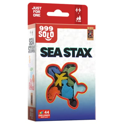 999 Games - Sea Stax - Breinbreker - Puzzelstukjes in de vorm van zeedieren - Stimuleert het ruimtelijk inzicht - Educatief spel - Dierenpuzzel - Solo spel - Klein cadeautje