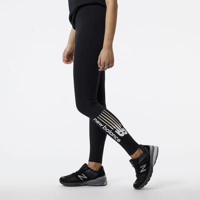 New Balance Legging - NB CLASSIC LEGGING - XS tot S - voor Vrouwen - zwart