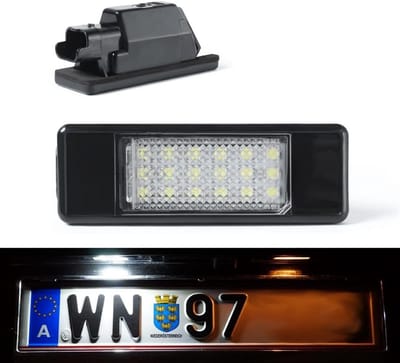 E-Keur LED Kentekenverlichting Xenon Look Canbus - Geschikt voor diverse Peugeot en Citroen modellen