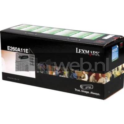 Tonercartridge lexmark e260a11e prebate zwart