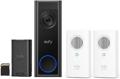 eufy Video Doorbell C31 + 2*Chime - Voordeelbundel