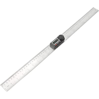 2-in-1 Elektronische Digitale Hoekmeter 0 360 graden Houtbewerkingsliniaal Multifunctionele Hoekmeter 300mm / 11.81in