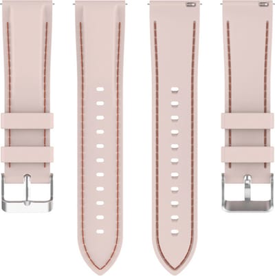 Siliconen bandje - geschikt voor Samsung Galaxy Watch 7 / Watch FE / Watch 6 (Classic) / Watch 5 (Pro) / Watch 4 (Classic) / Watch 3 41 mm / Active / Active 2 / Watch 42 mm - roze