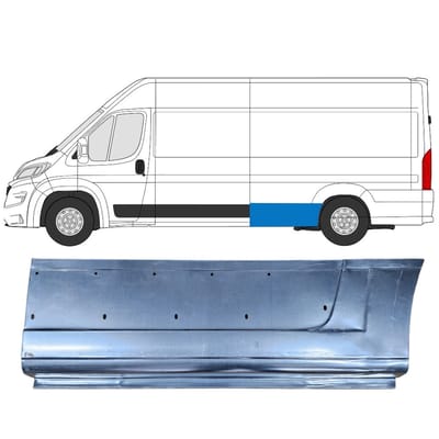 Reparatiepaneel achterspatbord voor Opel Movano 2021-2026 / Links