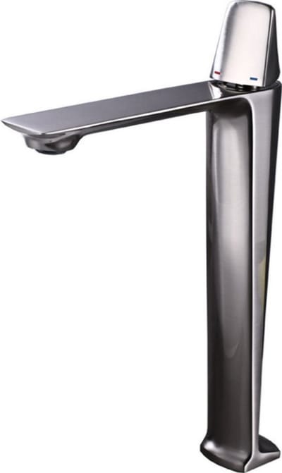 Luxe Zwarte Wastafel Kraan Moderne Badkamer Kraan Mengkraan Goud Zwart Wastafel Kraan Enkele Handgreep Warm En Koud Waterval Kraan