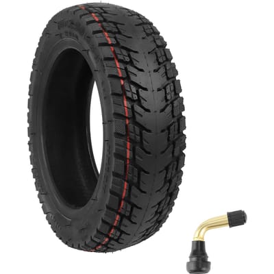 Ulip 10x2.5 Tubeless Band 60/85-6 Off-Road Vacuümband 10 Inch Elektrische Scooterband zwart