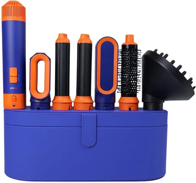 Allero Haardroger - Haarstyler - Fohnborstel - Multistyler - 6-in-1 - Krullen - Slag - Stijl - Diffuser - Snelle Droogtijd