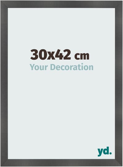 Your Decoration - Fotolijst 30x42 cm - MDF - Zwart Mat - Pisa