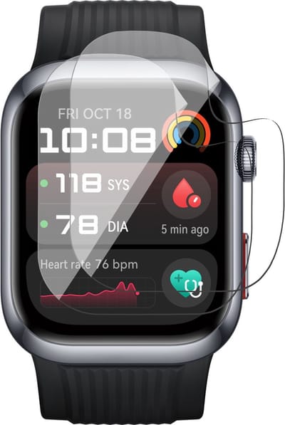 Screenprotector geschikt voor Huawei Watch D2 - 2x FlexGuard Screen Protector