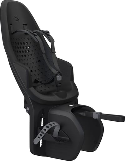 Thule Yepp 2 Maxi - fietsstoeltje - achterzitje - Bagagedrager montage - Midnight Black