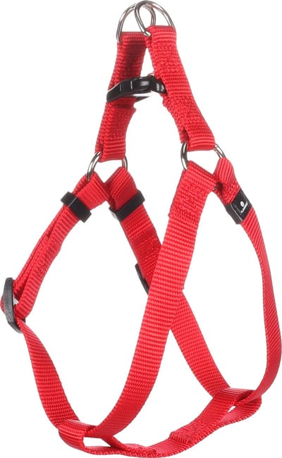 Flamingo Ziggi Step&go - Harnas Honden - Harnas Step&go Ziggi Rood S 25-45cm 15mm - 1st - 124705 - 1st