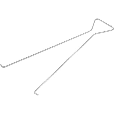 Acier Inoxydable Ramasse-Trous de Golf Putting Green Double Crochet Accessoires d'Entraînement de Golf white