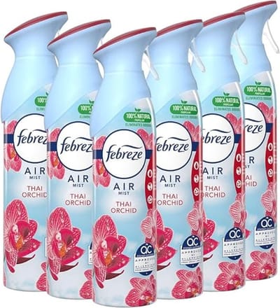 FEBREZE Luchtverfrisser - Thai Orchid - 6 x 300ml - Voordeelverpakking