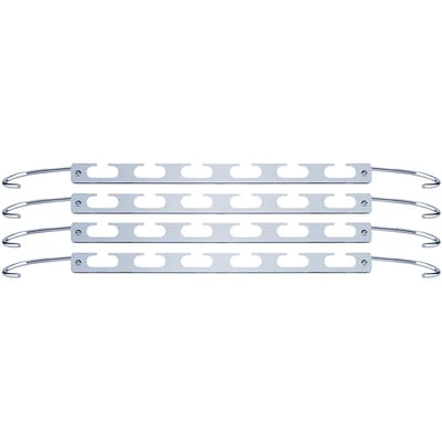 Zware Kledinghangers 2 stuks 4 stuks Metaal Multifunctioneel Opvouwbaar Wasgoedhangers(#2) white