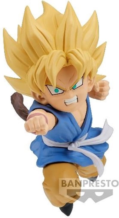 Dragon Ball GT - Match Makers - Super Saiyan Son Goku (VS Super C-17) Standbeeld 9cm