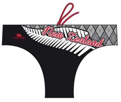 Turbo New Zealand Rombus Zwemslip Veelkleurig XL Man