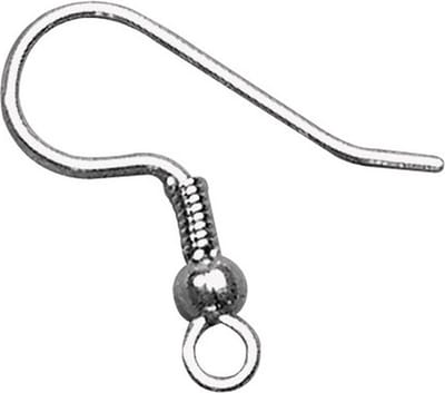Raher hobby Oorbellen haakjes - van chirurgisch staal - 12x stuks - Zelf sieraden maken