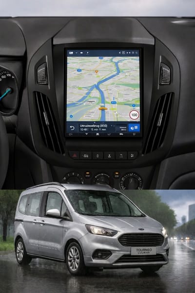 ADIVOX T1 9.7 inch geschikt voor Ford B-Max/ Tourneo Courier 2013-2020 CarPlay/Auto/Wifi/DSP/NAV/DAB+
