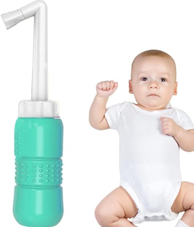 Reisbidet Sproeier - Perineale Fles - Persoonlijke Hygiëne - Oplaadbaar USB Bidet - 300 ml - Wit