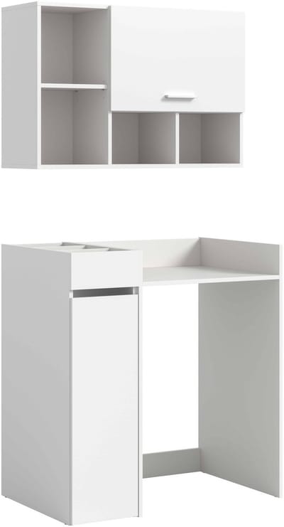 Was machine ombouwmeubelset Free 3-delige 95x195x60 cm in wit