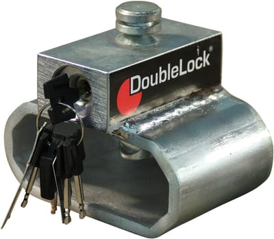Disselslot Triangle Lock - Koppelingsslot - Voor aanhanger, caravan en trailers - Aanhangerslot - Doublelock