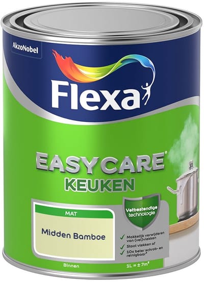Flexa - Easycare Keuken - Midden Bamboe - Mengverf - 1 L