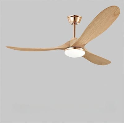 Livano Plafondventilator - Met Verlichting - Plafond Ventilator - Met Lamp - Plafonniere Met Ventilator - Met Licht - Stijl Q - 150cm