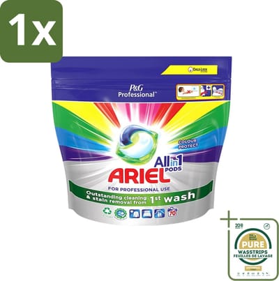 1 x Ariel - Color - All-In-1 Wasmiddel Pods - Beschermt Kleuren - 70 Wasbeurten- Wasmiddel - Wasmiddel Pods - Kleurbescherming - Wasmiddel Voor Gekleurd Was - Wasmiddel Voor 30°C